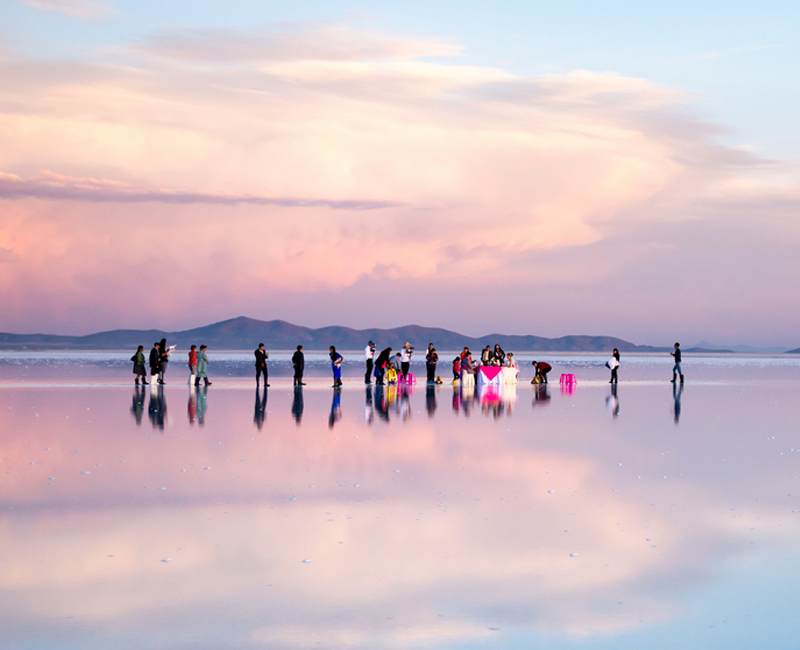 People on beach