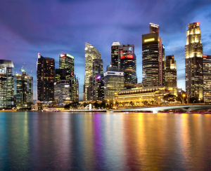 12 Singapore Skyline and Harbour