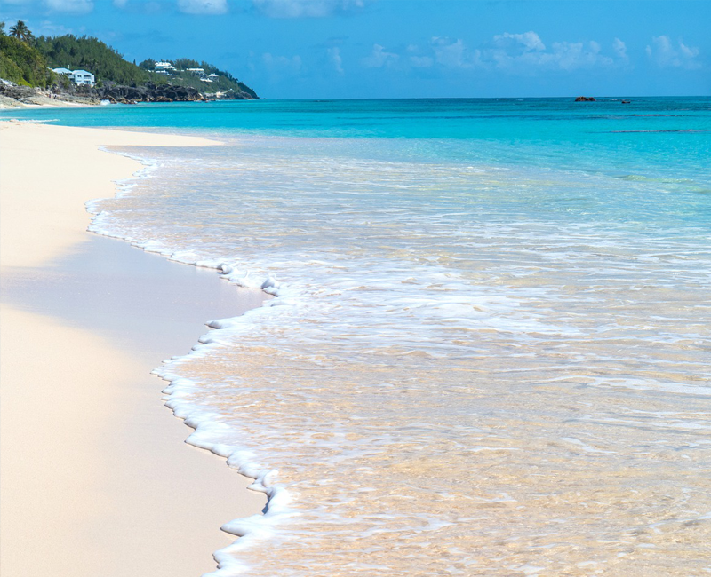 North american destinations White sands on a clear beach