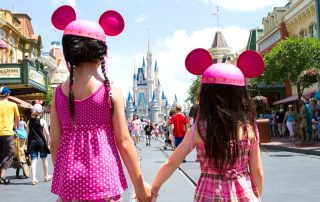 Kids at Disney Land