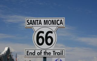 Santa Monica - Route 66 Sign