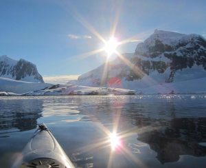 Kayak in Antarctica